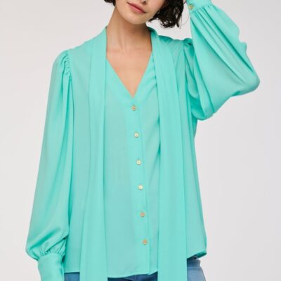 Weill Chemise Lavalliere |  Tops & Chemises