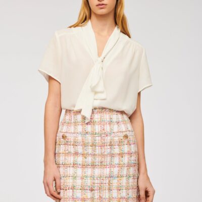 Weill Jupe Droite Tweed Multico |  Jupes & Shorts