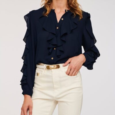 Weill Blouse Fluide Volantee |  Tops & Chemises