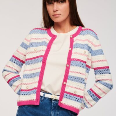 Weill Cardigan A Rayures Multicolores |  Mailles