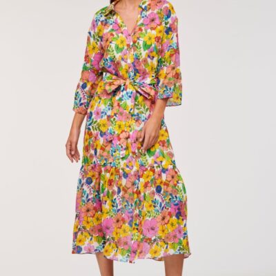 Weill Robe Longue Imprimee A Fleurs |  Robes