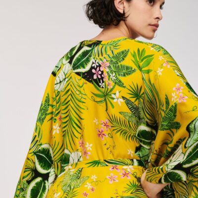 Weill Robe Kimono Imprimee Jungle |  Robes