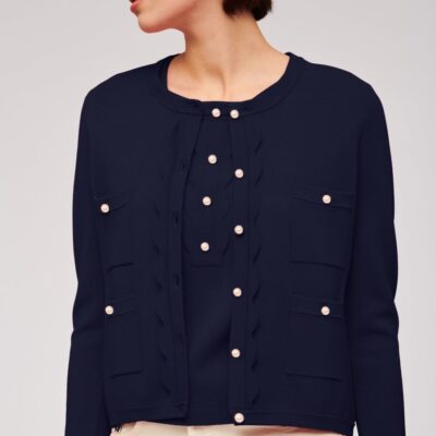 Weill Cardigan Orne De Perles |  Mailles